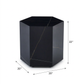Obsidian Hex End Table
