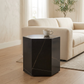 Obsidian Hex End Table
