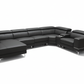 Onyx Horizon Ensemble Leather Sectional