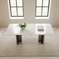 Onyx Wave Dining Table Angle 2
