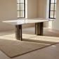 Onyx Wave Dining Table Angle 3