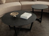 Onyx Minimalist Round Coffee Table Set