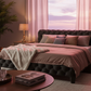 Opulent Slumber Bed - Dreamy dusk retreat