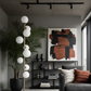 Orbis Cluster Floor Lamp - Industrial Loft Concrete