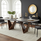 Origami Walnut Dining Table - Lifestyle 5