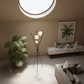 Orion Trio Globe Floor Lamp - Lifestyle 5