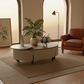 Oval Drum Coffee Table Lifestyle 2