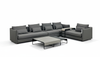 Pastel Urban Modular Sectional Sofa - Pure White Background