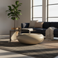 Pebble Smoked Glass Coffee Table - Lifestyle 8