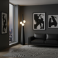 Point Park Floor Lamp in Living Room