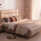 Prestige Grande Leather Bed - Peachy Sunset Glow
