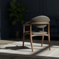 Refined Arc Dining Chair - Angle 5
