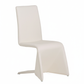 Reframed White Cantilever Chair