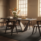Romont Mid-Century Modern 7PC Dining Table Set Lifestyle 1