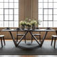 Romont Mid-Century Modern 7PC Dining Table Set Lifestyle 1