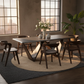 Romont Mid-Century Modern 7PC Dining Table Set Lifestyle 2