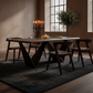 Romont Mid-Century Modern 7PC Dining Table Set Lifestyle 3