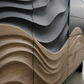 Sculpted Wave Sideboard 
