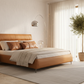 Sienna Modern Leather Bed - Lifestyle 3