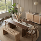 Sienna Solid Wood Dining Table - Lifestyle 5