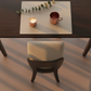 Silver Lining 2 Pack Dining Chair - Angle 3