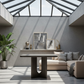 Silver Lining Square Counter Height Table - Lifestyle 2