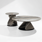 Silver Moon Coffee Table Set Chiaroscuro