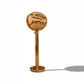 Solis Brass Floor Lamp - Elongated Horizontal Shadow