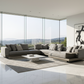 Sonna Modern Minimalist Sectional - Luxury Villa Setting
