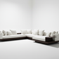 Sonna Sectional - White Background Side Lighting