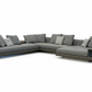 Sonna Sectional - White Background Soft Shadows
