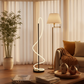 Spiral Glow LED Floor Lamp - Lifestyle 9