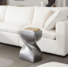 Twist Metallic Accent Table