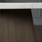 Square Marble Inset Dining Table - Angle 4