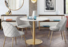 Luxe Velvet Dining Table/Side Table