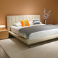 Stitch Platform Bed in Caramel Room