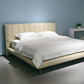 Stitch Platform Bed in Powder Blue Room