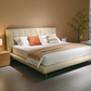 Stitch Platform Bed in Sand Room