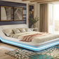 Tavia Modern Minimalist Bed with LED Lights - Loft Dawn