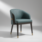 Teal Barrel-Back Dining Chair - Chiaroscuro