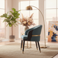 Teal Barrel-Back Dining Chair - Lifestyle 4