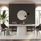Terrazzo Cone Pedestal Dining Table - Lifestyle 6