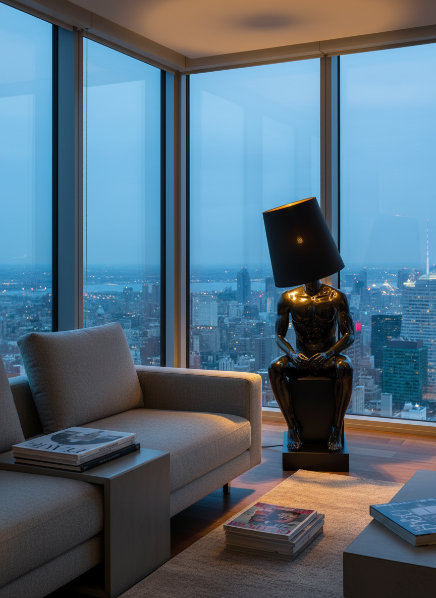 Thinker Floor Lamp - Modern Living Room