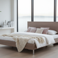 Timberline Modern Bed - Dawn Fog