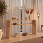 Travertine Console Table - Lifestyle 3