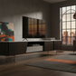 Treble TV Stand – Overhead Wide