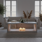 Trillium Marble Rectangle Coffee Table Lifestyle 3