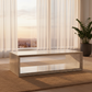 Trillium Marble Rectangle Coffee Table