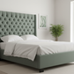 Tufted Wingback Platform Bed - Minimalist Morning