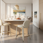 Tulipe Counter Stool Morning Breakfast Scene